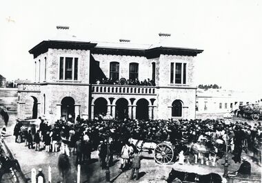 Photograph - TOWN HALL: SANDHURST, 1860's