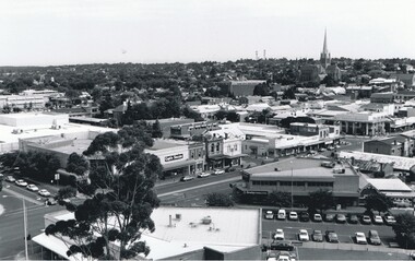 Photograph - AERIAL VIEW OF BENDIGO, 1995