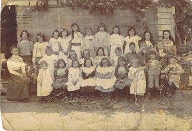 Photograph - SUNDAY SCHOOL PICNIC, Approx., 1900 ?