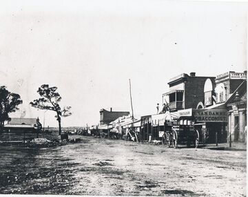 Photograph - PALL MALL: BENDIGO, 1857