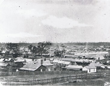 Photograph - STREETSCAPE: BENDIGO, 1857 ?