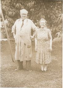 Photograph - MANAGER AND WIFE: ROSELLA PRESERVING CO, 1930's ?