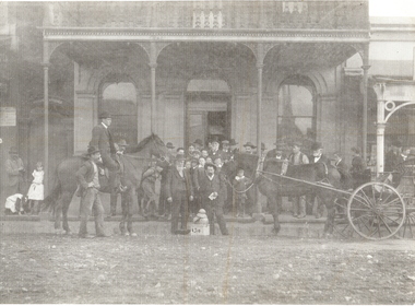Photograph - ORIENTAL BANK: EAGLEHAWK, 1860's ?