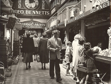 Photograph - BENNETT'S ARCADE, 1955