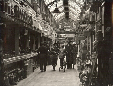 Photograph - BENNETT'S ARCADE, 1955