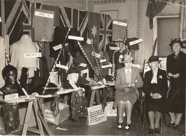 Photograph - AUSTRALIAN COMFORT FUND DISPLAY, 1940's