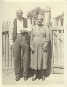 Photograph - ELDERLY  COUPLE, 1940's ?