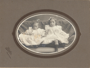 Photograph - TWO BABIES: PORTRAIT, 1900 ?