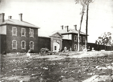 Photograph - BENDIGO GAOL 1861', 1861