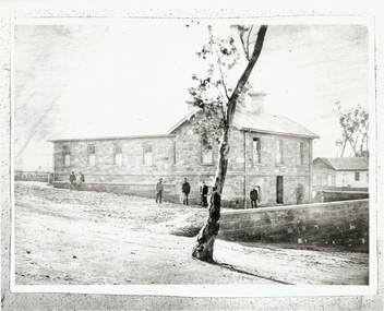 Photograph - POLICE BARRACKS: BENDIGO, 1861
