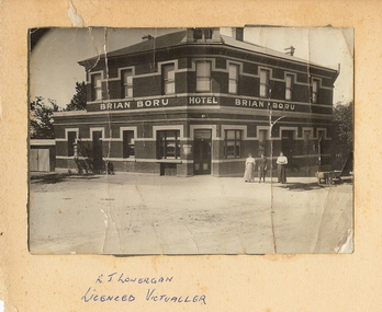 Photograph - BRIAN BORU HOTEL: BENDIGO, approx. 1900
