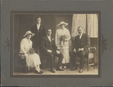 Photograph - WEDDING PORTRAIT: SWANWICK, 1920