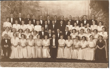 Photograph - GOLDEN SQUARE METHODIST CHOIR, 1940's - 50's