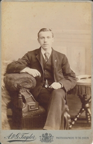 Photograph - MALE PORTRAIT, approx. 1920