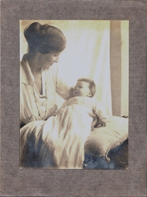 Photograph - MOTHER AND CHILD, approx. 1900