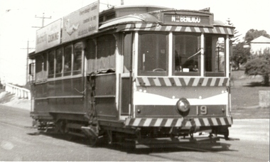 Photograph - BASIL MILLER COLLECTION: NO 19 TRAM