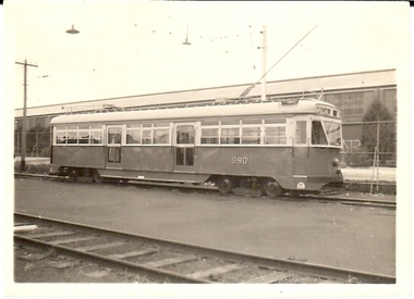 Photograph - BASIL MILLER COLLECTION: TRAM 980
