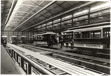 Photograph - BASIL MILLER COLLECTION: 6 TRAMS