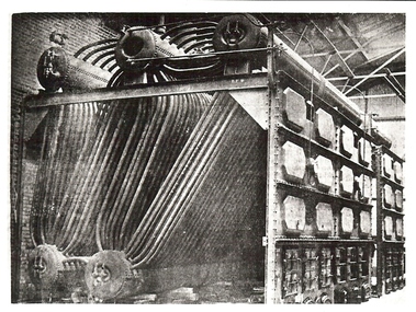 Photograph - BASIL MILLER COLLECTION: BOILER ROOM, c 1902
