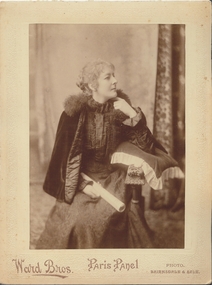 Photograph - FEMALE PORTRAIT, 1899