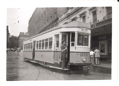 Photograph - BASIL MILLER COLLECTION: TRAM 1573