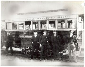 Photograph - BASIL MILLER COLLECTION: SANDHURST AND EAGLEHAWK ELECTRIC TRAMWAY TRAM COPY