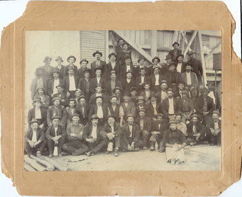 Photograph - VIRGINIA MINE: EAGLEHAWK, 1900 approx