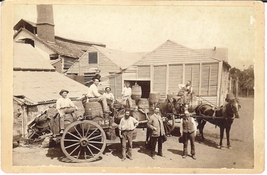 Photograph - FAWN'S BREWERY:  GOLDEN SQUARE, 1898 - 1900