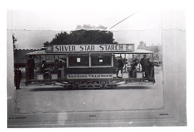 Photograph - BASIL MILLER COLLECTION: TRAM AT VIEW ST AND PALL MALL