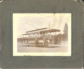 Photograph - BASIL MILLER COLLECTION: TRAM, 1907