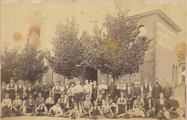 Photograph - HORWOOD AND SONS ENGINEERS: MILLWRIGHTS, IRON AND BRASS FOUNDERS, 1900