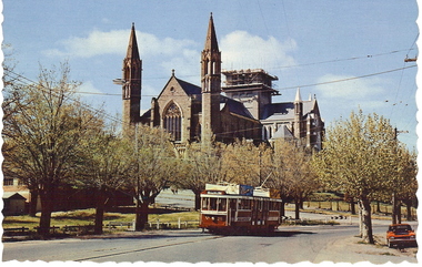 Photograph - BASIL MILLER COLLECTION: POSTCARD - NO 5 TRAM