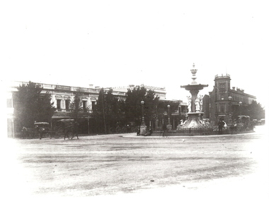 Photograph - ALEXANDRA FOUNTAIN, 1890's