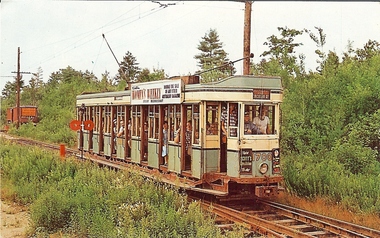 Photograph - BASIL MILLER COLLECTION: TROLLEY CAR, USA