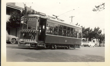 Photograph - BASIL MILLER COLLECTION: TRAM, 1960's ?