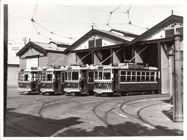 Photograph - BASIL MILLER COLLECTION: BIRNEY TRAMS, 1964