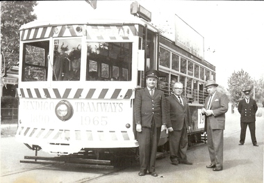 Photograph - BASIL MILLER COLLECTION: TRAM - 75TH. ANNIVERSARY, 1965