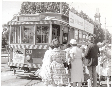 Photograph - BASIL MILLER COLLECTION:  TRAM - PALL MALL, 1950 - 60's