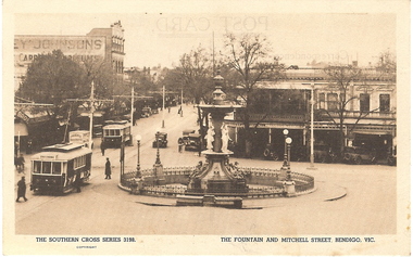 Photograph - BASIL MILLER COLLECTION: CHARING CROSS, BENDIGO