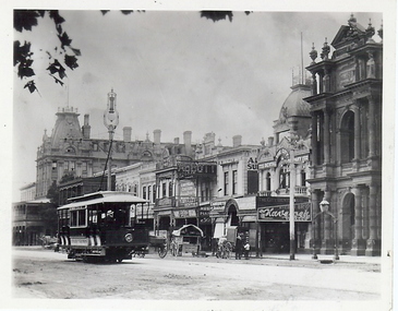 Photograph - BASIL MILLER COLLECTION: ELECTRIC TRAM IN PALL MALL