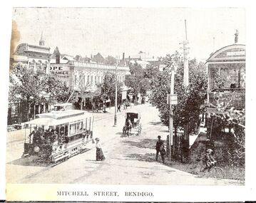 Photograph - BASIL MILLER COLLECTION: ELECTRIC TRAM  CLIPPING