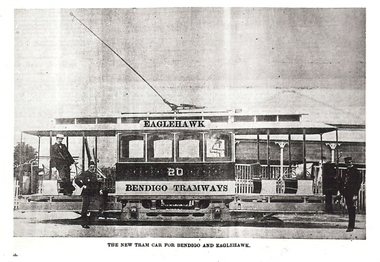 Photograph - BASIL MILLER COLLECTION: PHOTOGRAPHIC COPY OF NO. 20 TRAM