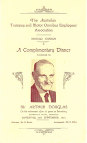Document - BASIL MILLER COLLECTION: DINNER INVITATION, 1951