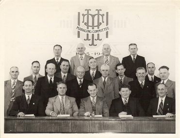 Photograph - BASIL MILLER COLLECTION: BLACK AND WHITE PHOTOGRAPH, Approx. 1940's ?
