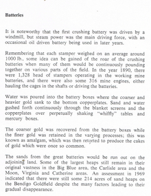 Document - LONG GULLY HISTORY GROUP COLLECTION: BATTERIES