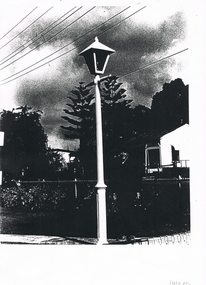 Photograph - LONG GULLY HISTORY GROUP COLLECTION: KEROSENE LAMP & STAND