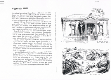 Document - LONG GULLY HISTORY GROUP COLLECTION: VICTORIA HILL