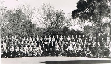 Photograph - LA TROBE UNIVERSITY BENDIGO COLLECTION: BENDIGO TEACHERS' COLLEGE STAFF AND STUDENTS