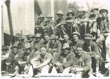 Photograph - LONG GULLY HISTORY GROUP COLLECTION: MINERS CENTRAL NELL GWYNNE
