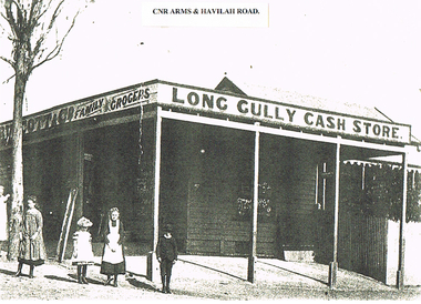 Photograph - LONG GULLY HISTORY GROUP COLLECTION: LONG GULLY CASH STORE
